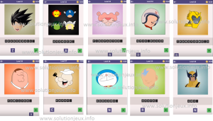 Guess the cartoon quiz niveau 31-32-33-34-35-36-37-38-39-40 solution