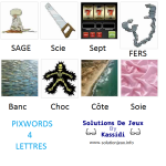 Pixwords solutions mots à 4 lettres info 13