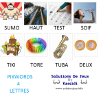 Pixwords solutions mots à 4 lettres info 15