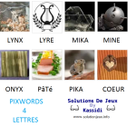 Pixwords solutions mots à 4 lettres info 20