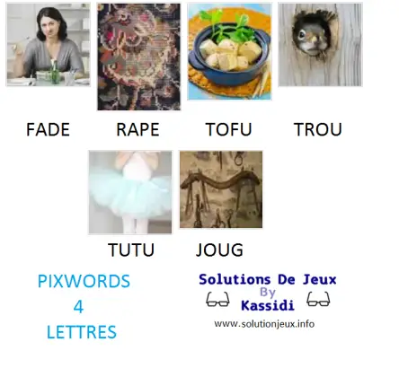 application 4 lettres