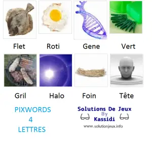 Pixwords solutions mots à 4 lettres info 7