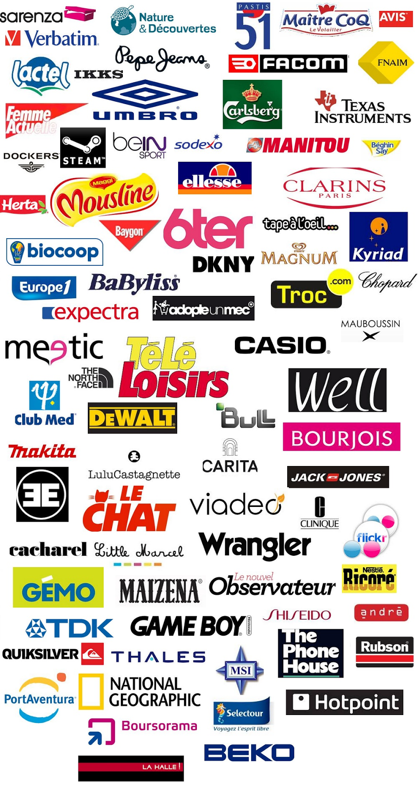 Logos Quizz France niveau 11