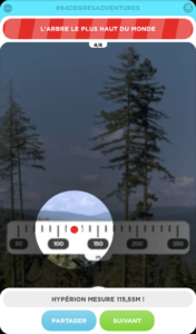 94 degres adventures l'arbre le plus haut du monde