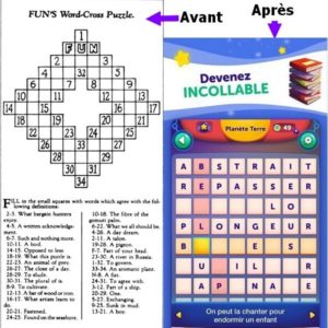 Codycross vs Grille de 1913