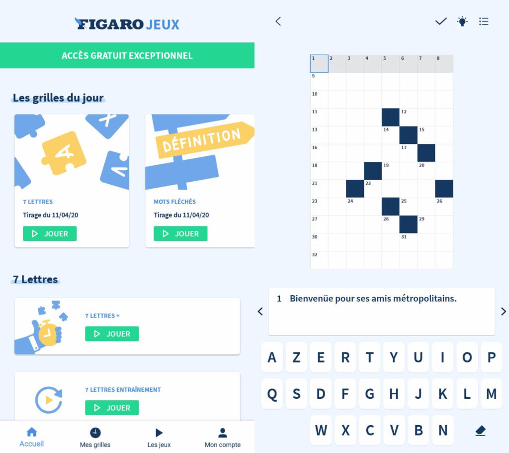 Mots Croisés Figaro