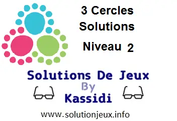 3 cercles niveau 2 solutions