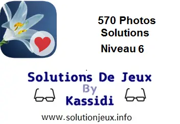 570 Photos niveau 6 Solution