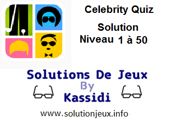 Celebrity Quiz Bubbles niveau 1 - 50