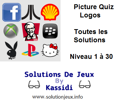 Picture Quiz Logos Niveau 1-2-3-4-5 > 29 [Solutions]