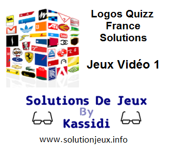 Solution Logos Quizz France Série Jeux Vidéo1
