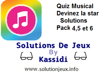 quiz musical devinez la star pack 4-5-6