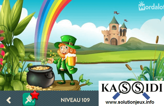Solution wordalot niveau 109