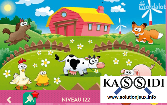 Solution wordalot niveau 122