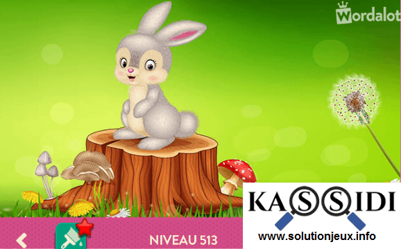 Solution wordalot niveau 513