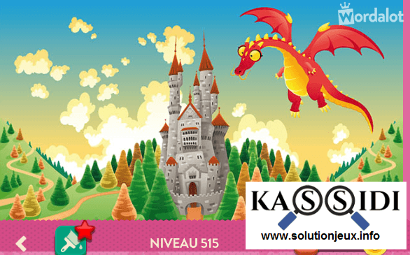 Solution wordalot niveau 515