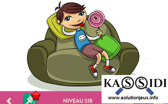 Solution wordalot niveau 518