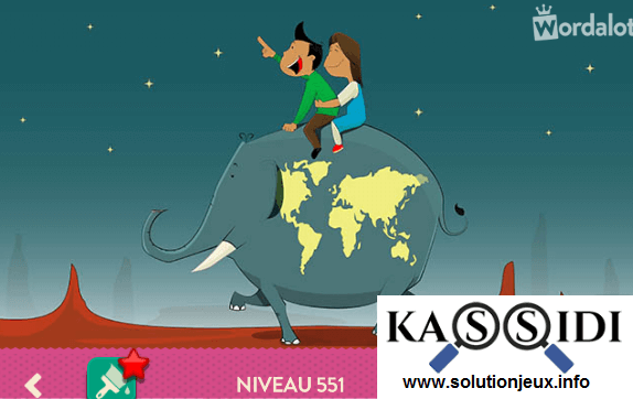 solution wordalot niveau 551