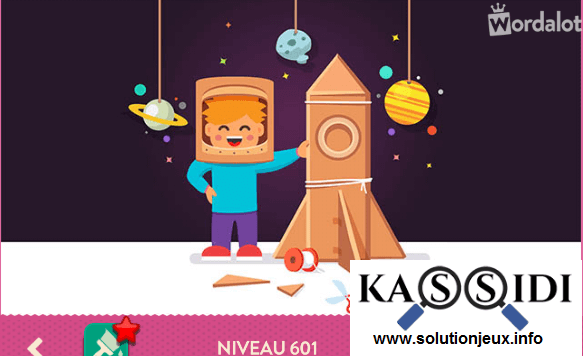 solution wordalot niveau 601